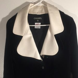 Authentic Chanel Blazer Jacket SZ 44 ~ fall 2005